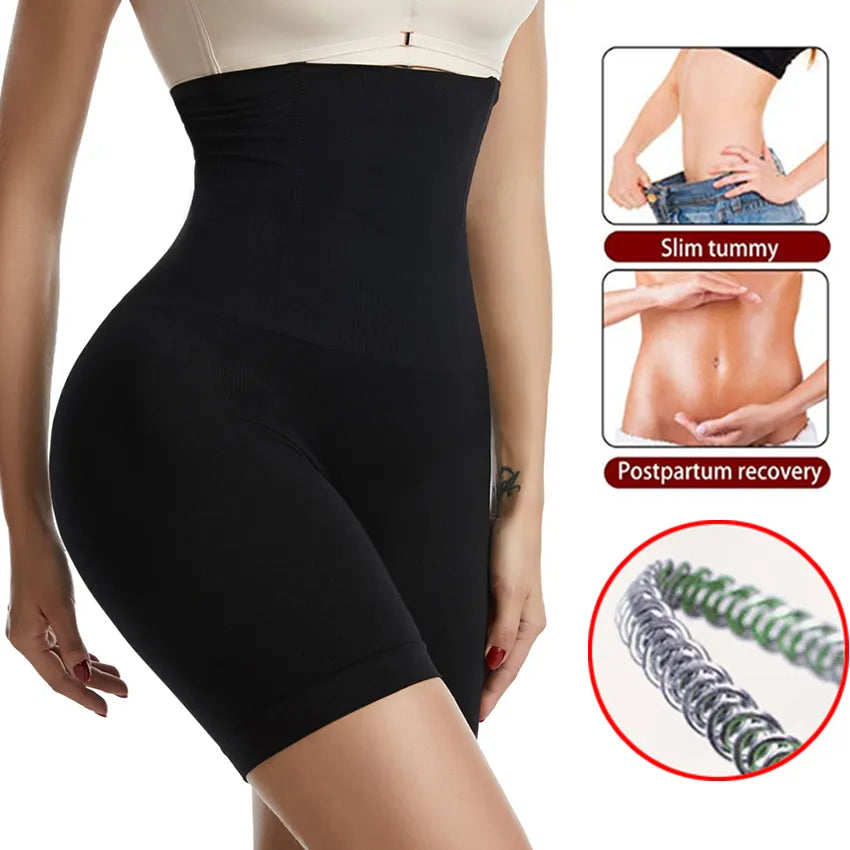 High Waisted Tummy Shaping Spandex