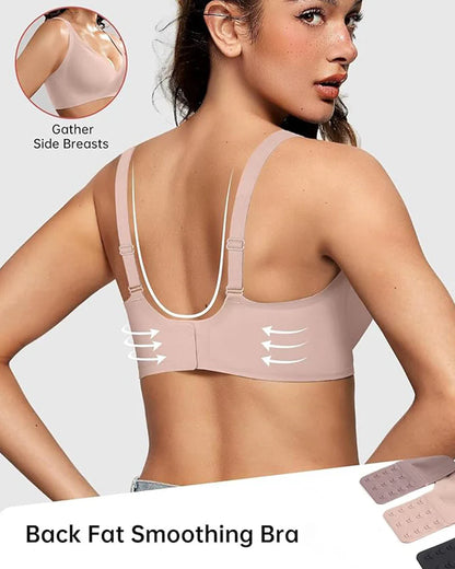 Seamless Wireless Jelly Plunge Bra